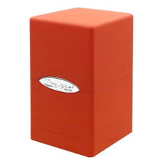 Ultra Pro - Satin Tower Deck Box - Pumpkin Orange